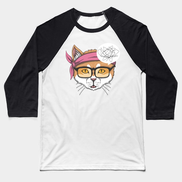 The Cat Doesn T Understand Baseball T-Shirt by YousifAzeez